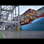 Munkebo Maersk's first call at London Gateway