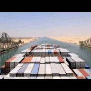 Timelapse of sailing down the Suez Canal