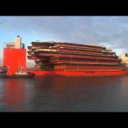 Amazing ship transport VEKA / Blue Marlin (part 1)