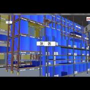 3D-модель склада для "1С-Логистика:Управление складом"
