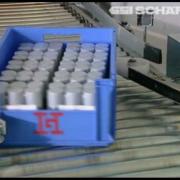 Conveyor systems, warehouse management system, storage for bins at Heinemann
